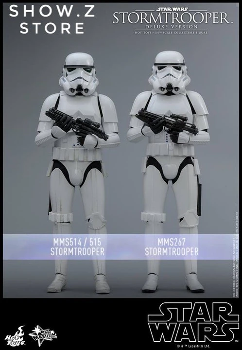 Hot Toys 1/6 Stormtrooper Storm Trooper MMS515 Star Wars Deluxe Version 7 Hot Toys 1/6 Stormtrooper Storm Trooper MMS515 Star Wars Deluxe Version - Image 5