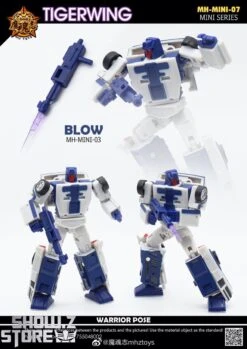 MHZ Toys MINI-07 Tigerwing Menasor Combiner Set Of 5 Oversized Version -Prime Collectibles Store 00fc9edefa