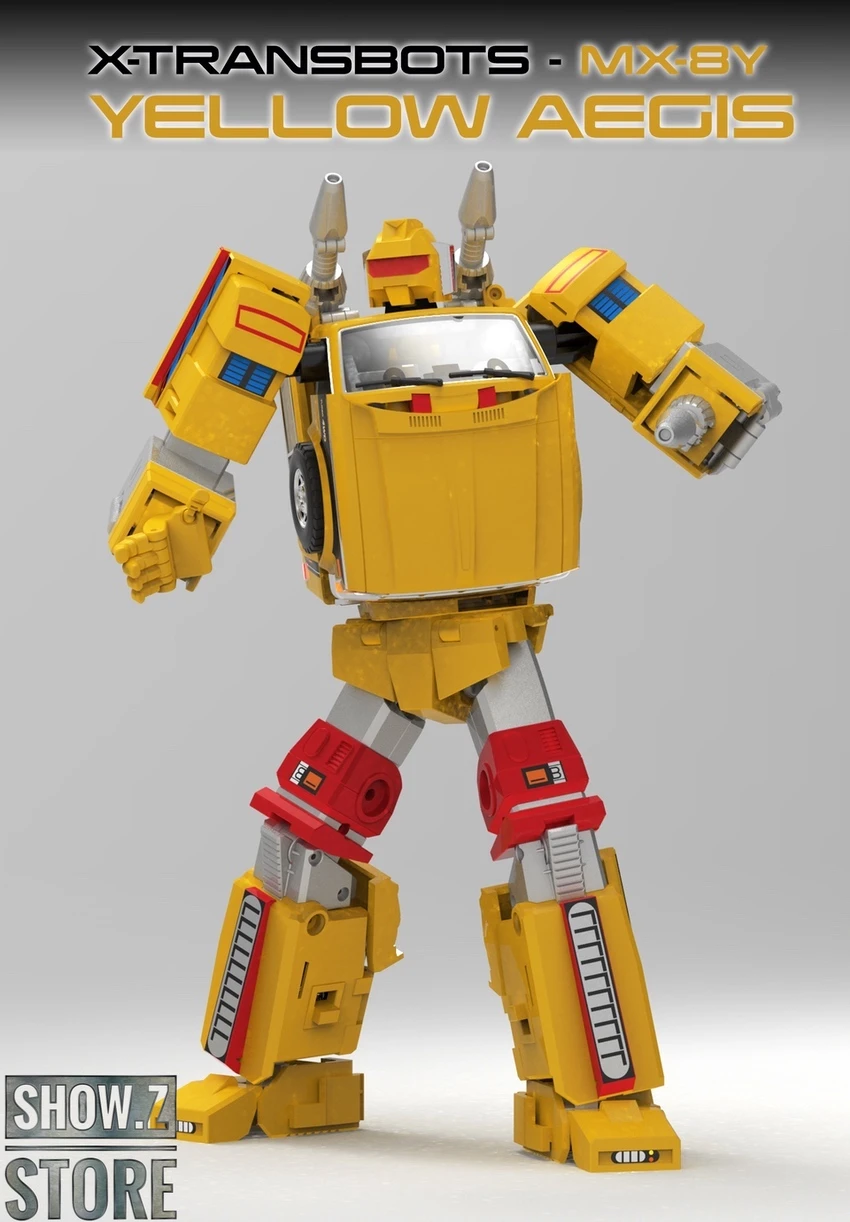 XTransbots MX-8Y Aegis Trailbreaker Yellow Diamond Version 21 XTransbots MX-8Y Aegis Trailbreaker Yellow Diamond Version - Image 19