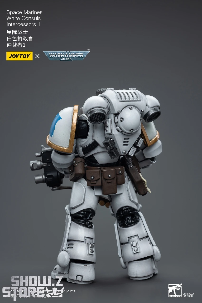 JoyToy Source 1/18 Warhammer 40K Space Marines White Consuls Intercessors 1 8 JoyToy Source 1/18 Warhammer 40K Space Marines White Consuls Intercessors 1 - Image 6
