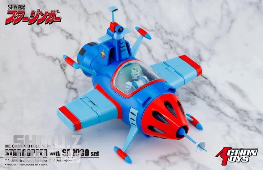 Action Toys Sci-Fi West Saga Starzinger Starcopper W/ Sa Jogo 3 Action Toys Sci-Fi West Saga Starzinger Starcopper W/ Sa Jogo