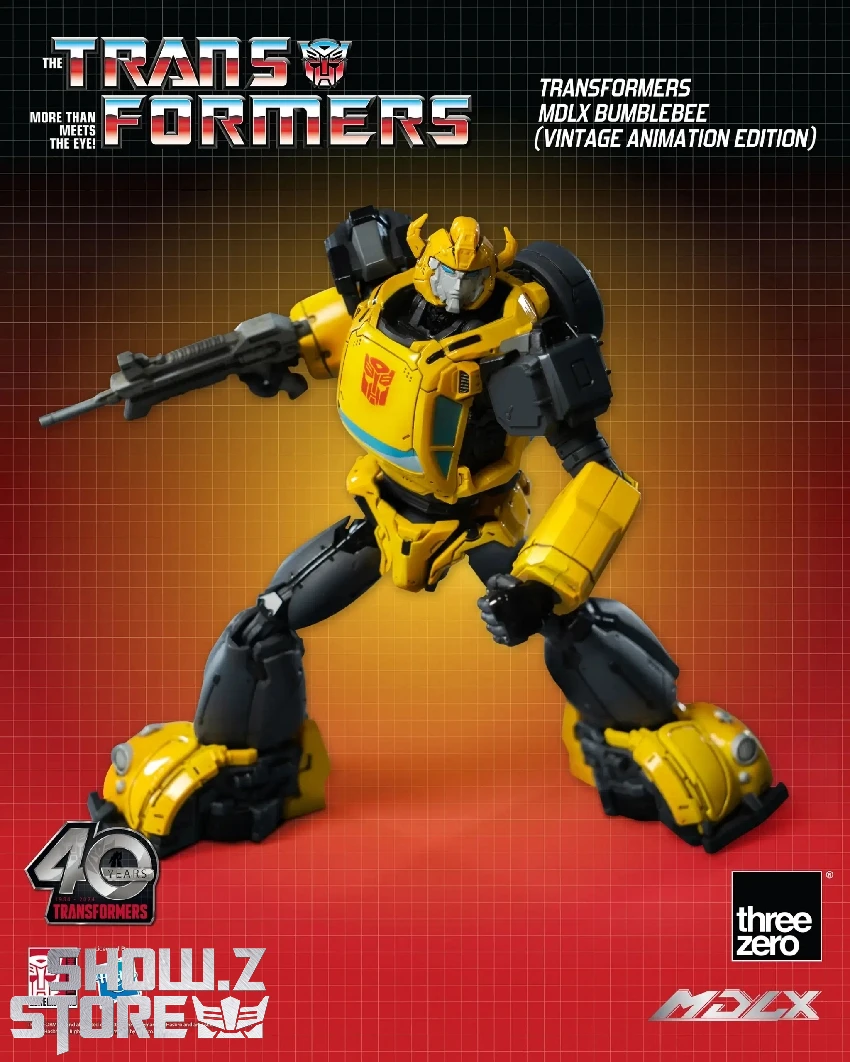 Threezero 3Z0693 MDLX Bumblebee Vintage Animation Edition 7 Threezero 3Z0693 MDLX Bumblebee Vintage Animation Edition - Image 5