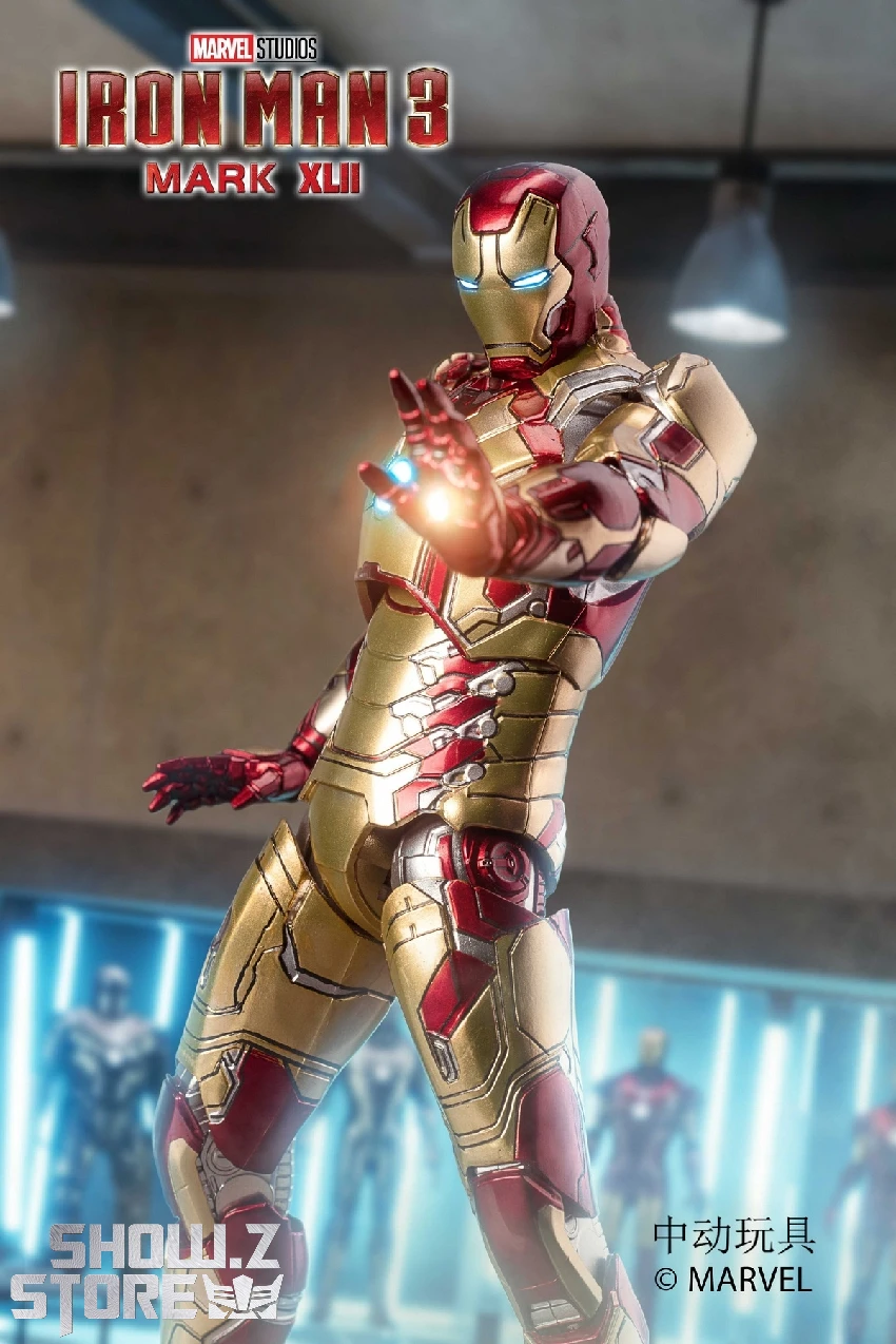 ZT Toys Marvel Licensed 1/10 Iron Man Mark 42 W/ LED 9 ZT Toys Marvel Licensed 1/10 Iron Man Mark 42 W/ LED - Image 7
