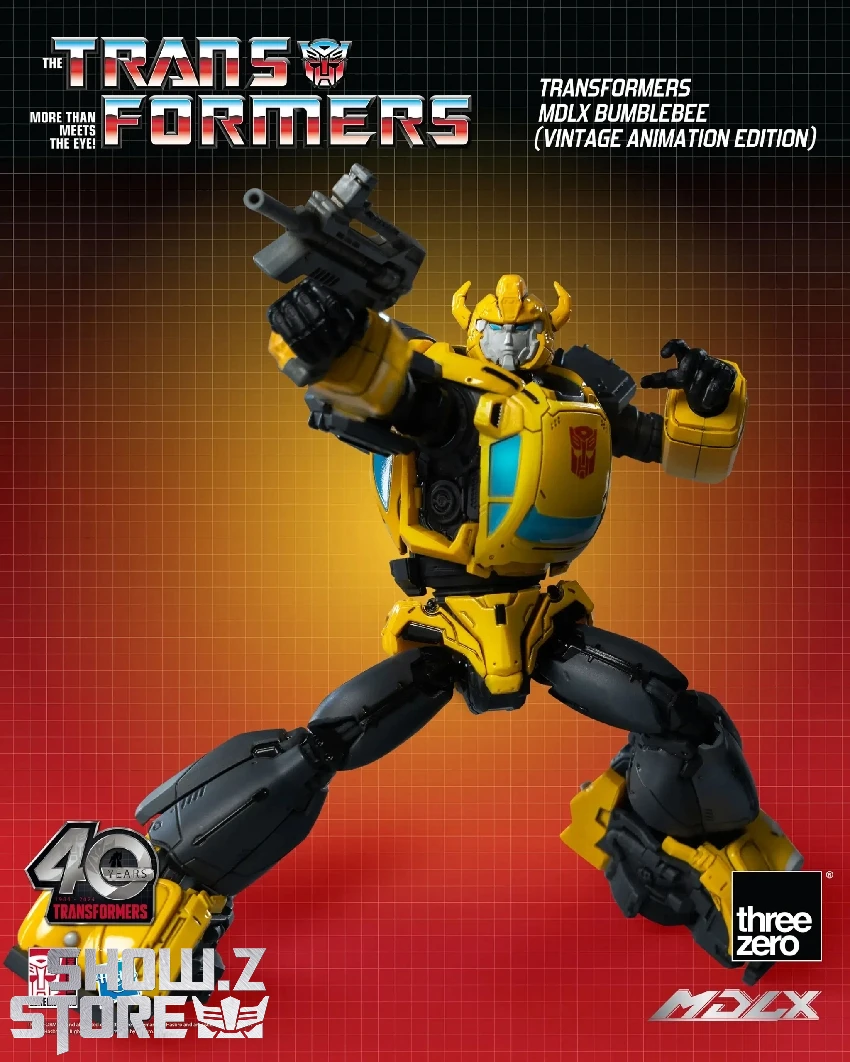 Threezero 3Z0693 MDLX Bumblebee Vintage Animation Edition 15 Threezero 3Z0693 MDLX Bumblebee Vintage Animation Edition - Image 13