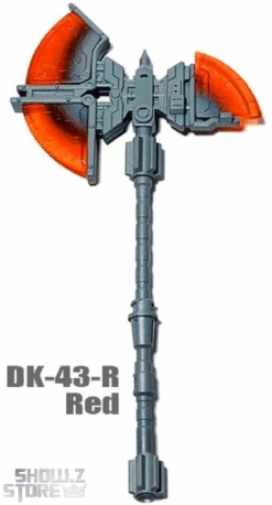 DNA Design DK-43R Axe Upgrade Kits Red Version For SS GE03 WFC Optimus Prime