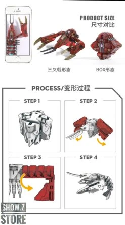 52Toys BeastBox BB-11 Trident 30 52Toys BeastBox BB-11 Trident -Prime Collectibles Store 04506b93f2 1