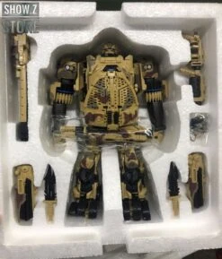 WeiJiang M-02 Robot Force Hound Oversized Black Apple Alloy Desert Version -Prime Collectibles Store 04586f2308