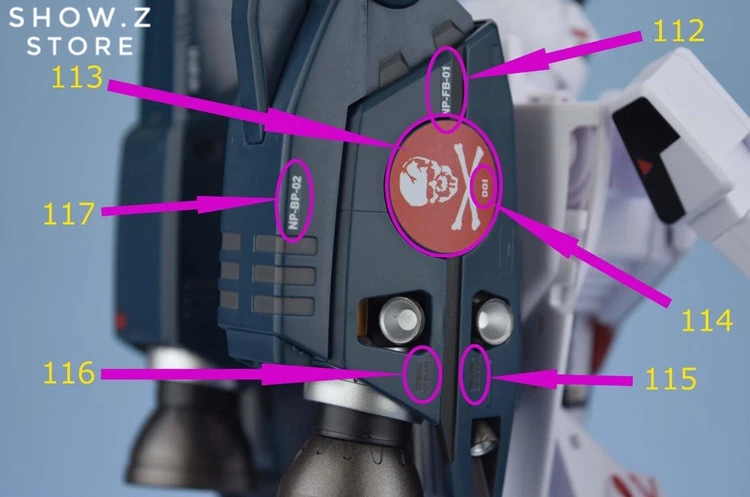 Valkyrie Factory VF 1/60 VF-1S VF1S Strike Valkyrie Macross Hikaru Ichijo Style W/ Super Space Part Upgrade Kit 10 Valkyrie Factory VF 1/60 VF-1S VF1S Strike Valkyrie Macross Hikaru Ichijo Style W/ Super Space Part Upgrade Kit - Image 8