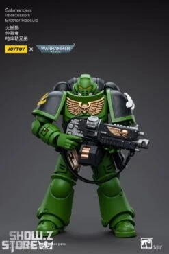 JoyToy Source 1/18 Warhammer 40K Salamanders Intercessors Brother Haecule