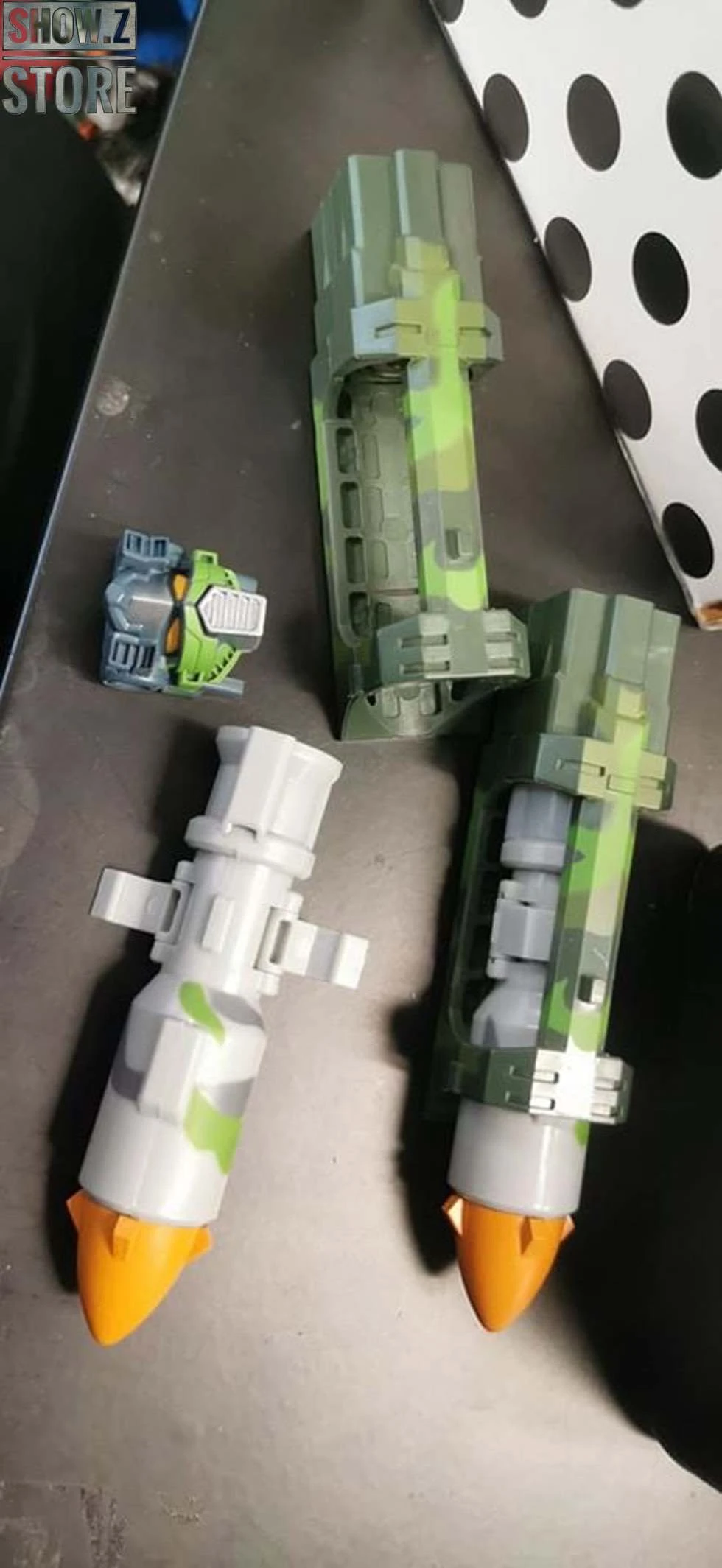 VISUAL Head Sculpt & Missiles Upgrade Kit For TFC STC-01B Supreme Tactical Commander Jungle Version 5 VISUAL Head Sculpt & Missiles Upgrade Kit For TFC STC-01B Supreme Tactical Commander Jungle Version - Image 3