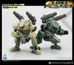 MechFansToys Lost Planet Powered-suit DA04 Desert & DA05 Green Diaclone -Prime Collectibles Store 07e3474660