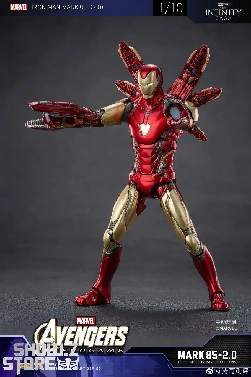 ZT Toys Marvel Licensed 1/10 Iron Man Mark 85 2.0 Version 10 ZT Toys Marvel Licensed 1/10 Iron Man Mark 85 2.0 Version - Image 8