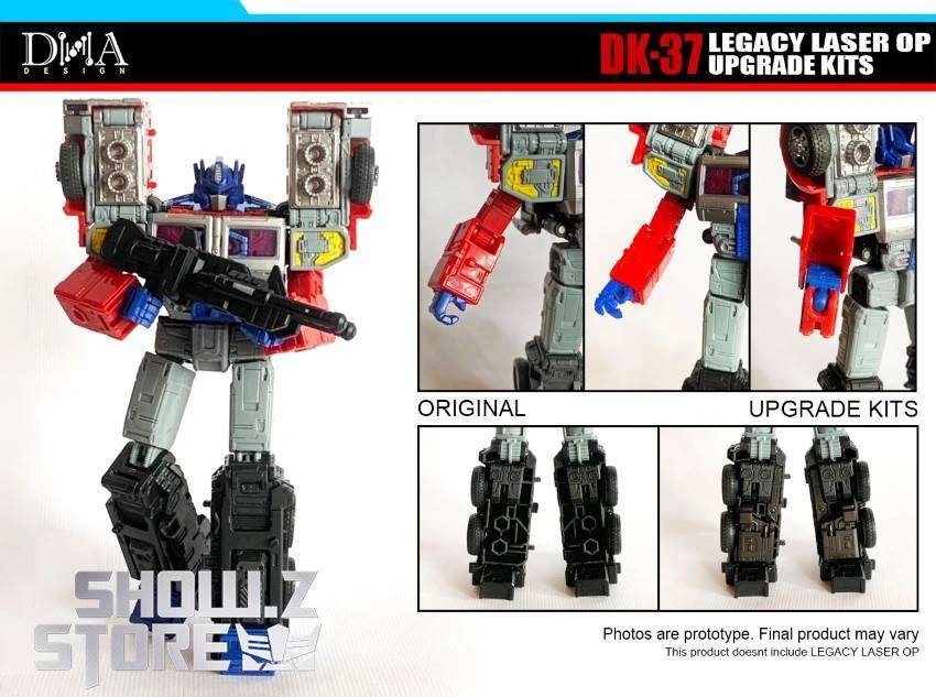 DNA Design DK-37 Upgrade Kit For Legacy Laser Optimus Prime G2 Version W/ Bonus 7 DNA Design DK-37 Upgrade Kit For Legacy Laser Optimus Prime G2 Version W/ Bonus - Image 5