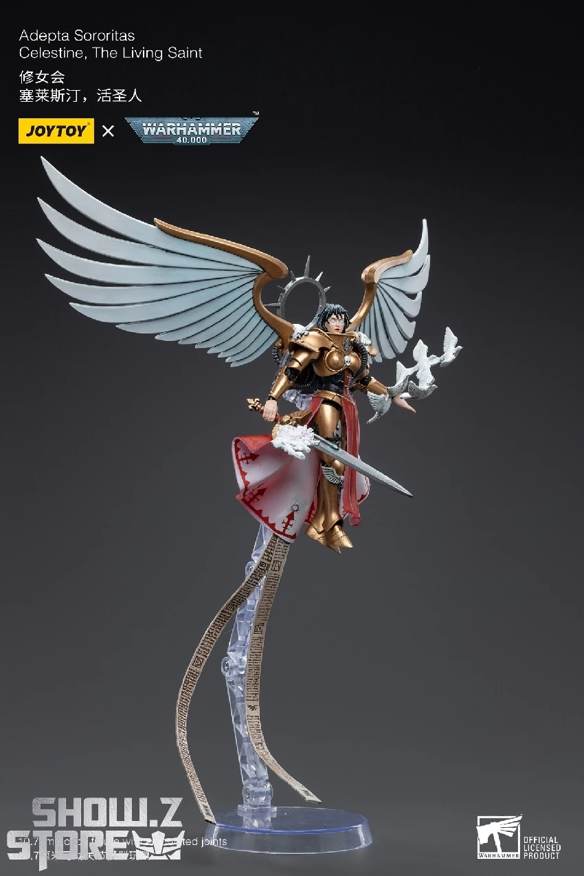 JoyToy Source 1/18 Warhammer 40K Adepta Sororitas Celestine The Living Saint 7 JoyToy Source 1/18 Warhammer 40K Adepta Sororitas Celestine The Living Saint - Image 5