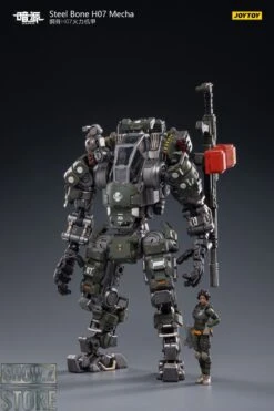JoyToy Source 1/24 H07 Steel Bone Firepower Mecha Olive Version W/ Pilot 20 JoyToy Source 1/24 H07 Steel Bone Firepower Mecha Olive Version W/ Pilot -Prime Collectibles Store 09b7b3891a