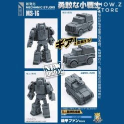 MechFansToys Mechanic Studio MS-16 Rocke Gears 23 MechFansToys Mechanic Studio MS-16 Rocke Gears -Prime Collectibles Store 0a51583df7