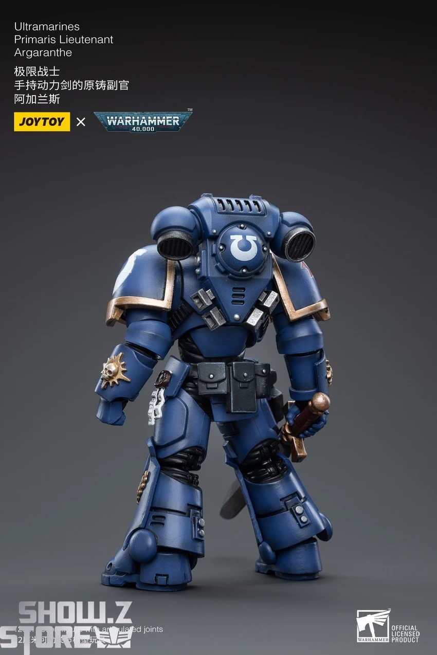 JoyToy Source 1/18 Warhammer 40K Ultramarines Primaris Lieutenant Argaranthe 4 JoyToy Source 1/18 Warhammer 40K Ultramarines Primaris Lieutenant Argaranthe - Image 2
