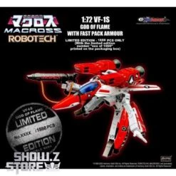 KitzConcept 1/72 Macross VF-1S God Of Flame W/ Fast Pack Armor Limited Edition 11 KitzConcept 1/72 Macross VF-1S God Of Flame W/ Fast Pack Armor Limited Edition -Prime Collectibles Store 0ae1f21d22