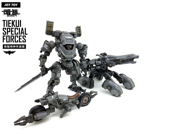 JoyToy Source Acid Rain TK01 Tiekui Mech & Multifuctional Vehicle & Turret Black Version 9 JoyToy Source Acid Rain TK01 Tiekui Mech & Multifuctional Vehicle & Turret Black Version - Image 7