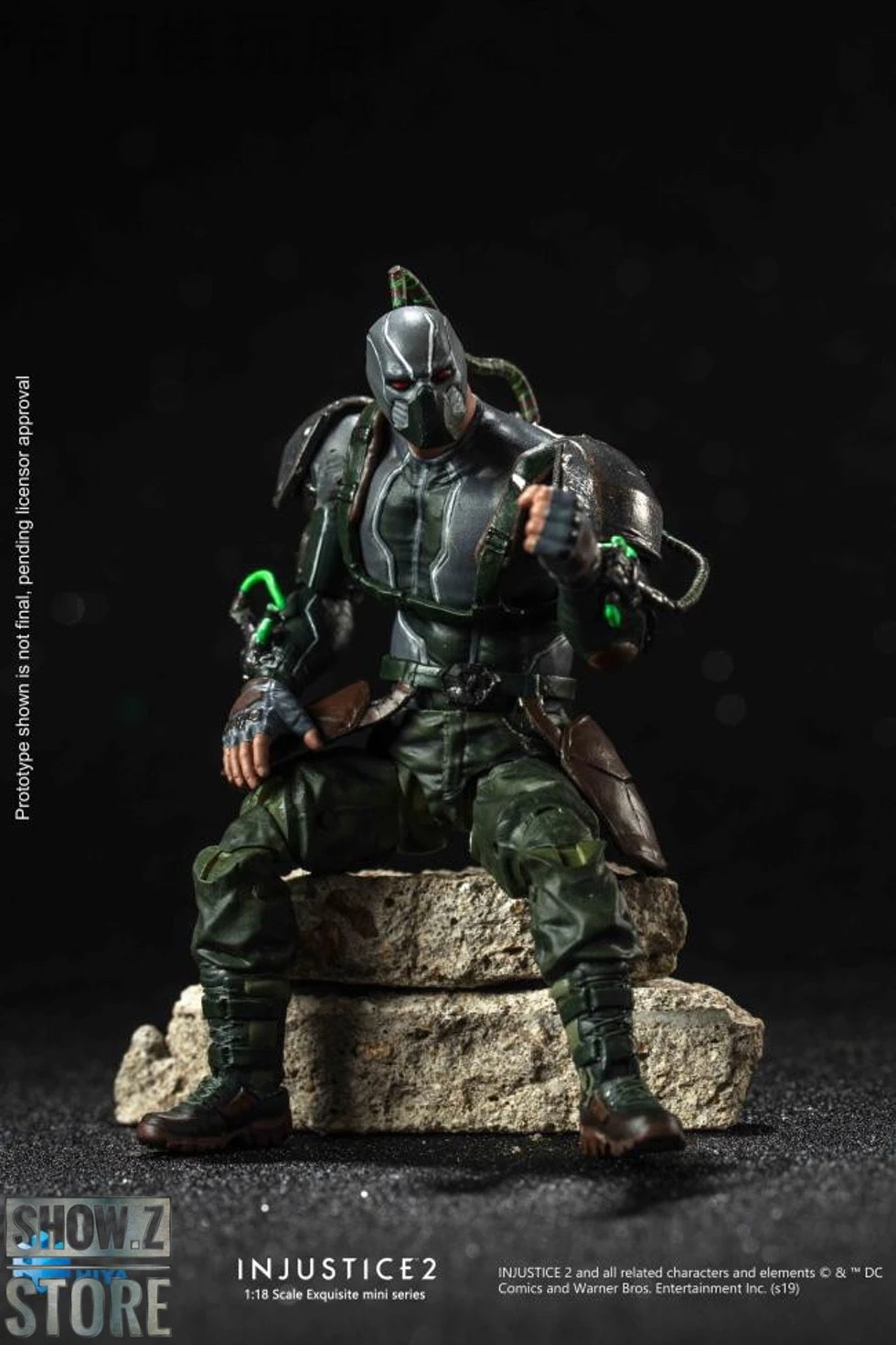 Hiya Toys 1/18 Injustice 2: Bane PX Previews Exclusive 8 Hiya Toys 1/18 Injustice 2: Bane PX Previews Exclusive - Image 6