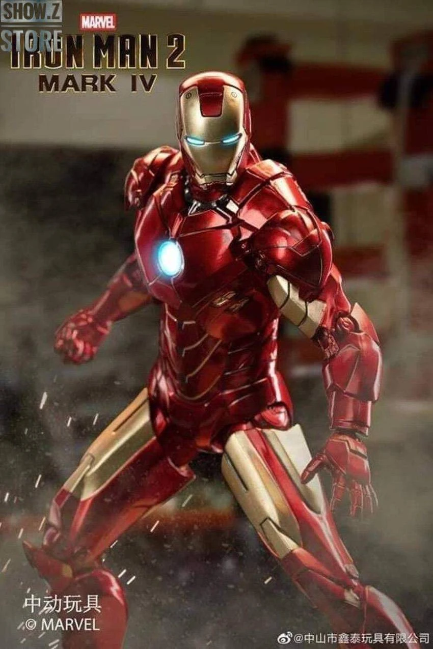 ZT Toys Marvel Licensed 1/10 Iron Man Mark 4 5 ZT Toys Marvel Licensed 1/10 Iron Man Mark 4 - Image 3