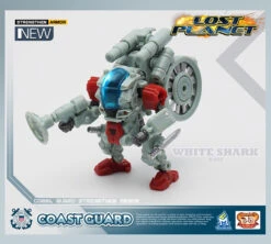 MechFansToys Lost Planet Coast Guard CG01 White Shark & CG02 Red Dragon -Prime Collectibles Store 0e7178ce9f