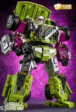 Jinbao DF03 Builder.D Devastator Green Version Set Of 6 Oversized Version -Prime Collectibles Store 0f794cbfe4