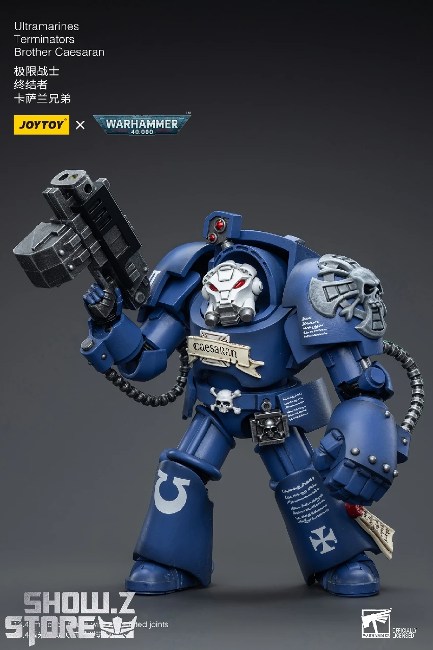 JoyToy Source 1/18 Warhammer 40K Ultramarines Terminators Brother Caesaran 10 JoyToy Source 1/18 Warhammer 40K Ultramarines Terminators Brother Caesaran - Image 8