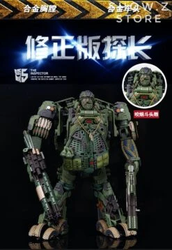 WeiJiang Wei Jiang WJ M02 M-02 Robot Force Hound Oversized Black Apple Alloy Modified Version 10 WeiJiang Wei Jiang WJ M02 M-02 Robot Force Hound Oversized Black Apple Alloy Modified Version -Prime Collectibles Store 103c708afc