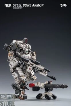 JoyToy Source 1/25 Steel Bone Armor White Color W/ 2nd Pilot -Prime Collectibles Store 117fffd0d5
