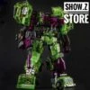 Generation Toy GT-01GS Gravity Builder Devastator Green Shadow Clear Vesion Set Of 6 -Prime Collectibles Store 1305dbce19