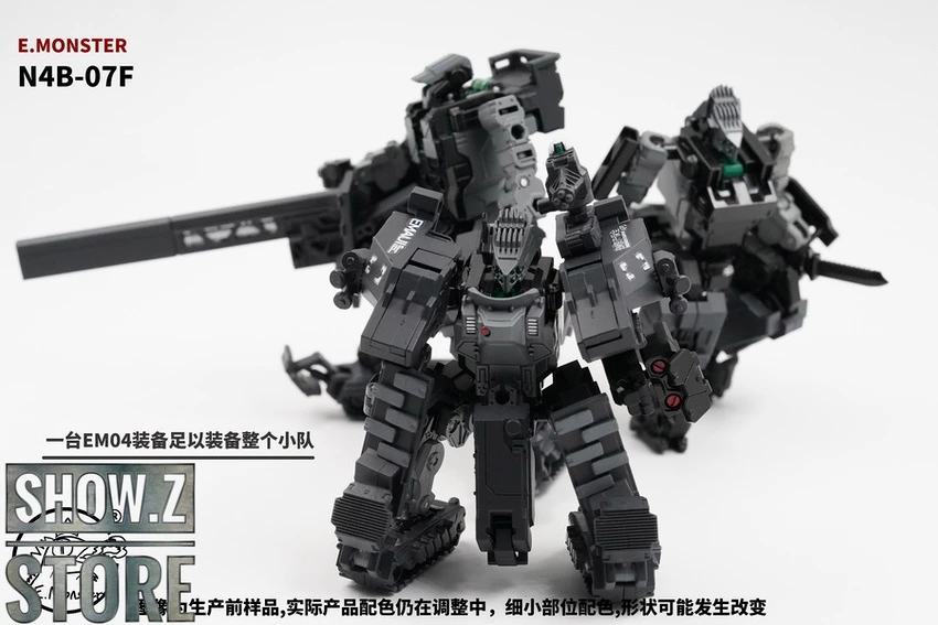 E-monster EM04 1/60 Quadruped Tank Diaclone 9 E-monster EM04 1/60 Quadruped Tank Diaclone - Image 7