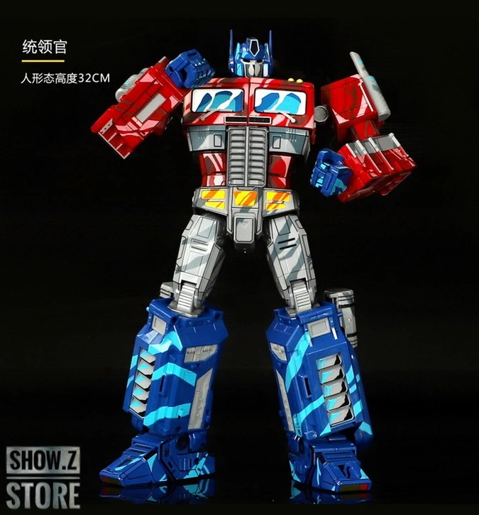 YueXing YX Transform World MMP-10E MMP10E Commander Optimus Prime OP Comic Cell Shaded Version 6 YueXing YX Transform World MMP-10E MMP10E Commander Optimus Prime OP Comic Cell Shaded Version - Image 4