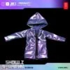 Snail Shell Dazzling Blue & Purple Cloth Coat For 1/10 & 1/12 Mecha Girl -Prime Collectibles Store 15ee79b56a