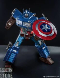 Lewin Resources Captain America Shield For LW-01A Optimus Prime -Prime Collectibles Store 16518f3678 1