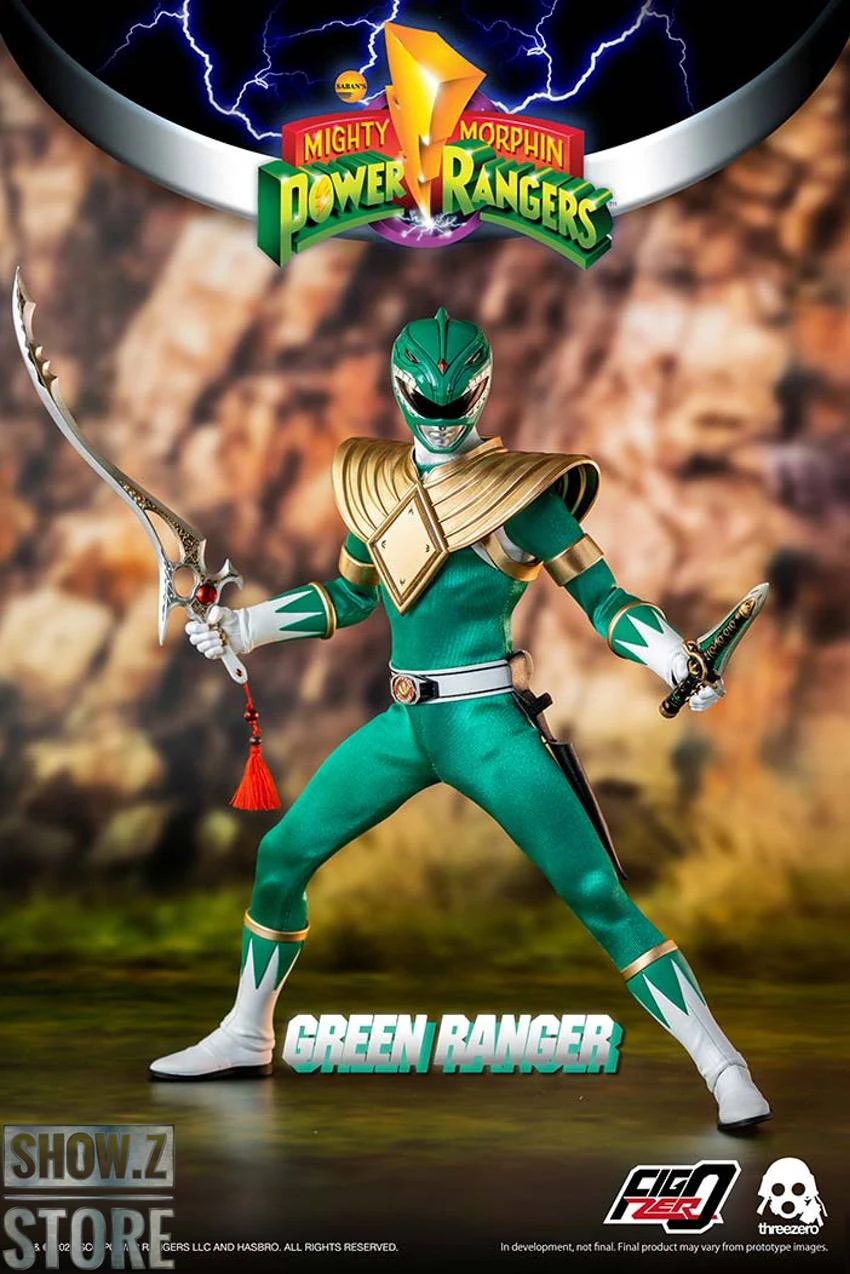 Threezero Studio 1/6 Mighty Morphin Power Rangers Green Ranger 8 Threezero Studio 1/6 Mighty Morphin Power Rangers Green Ranger - Image 6