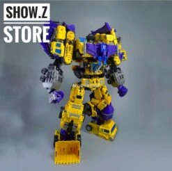 NBK Devastator TF Engineering Full Set Of 6 Yellow Version -Prime Collectibles Store 1706b286c8