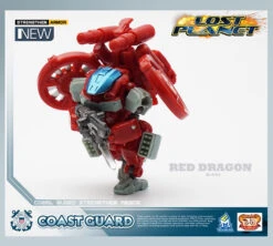 MechFansToys Lost Planet Coast Guard CG01 White Shark & CG02 Red Dragon -Prime Collectibles Store 17295b6757