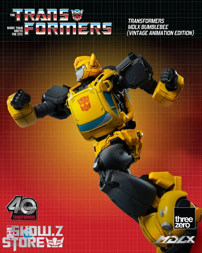 Threezero 3Z0693 MDLX Bumblebee Vintage Animation Edition 4 Threezero 3Z0693 MDLX Bumblebee Vintage Animation Edition - Image 2