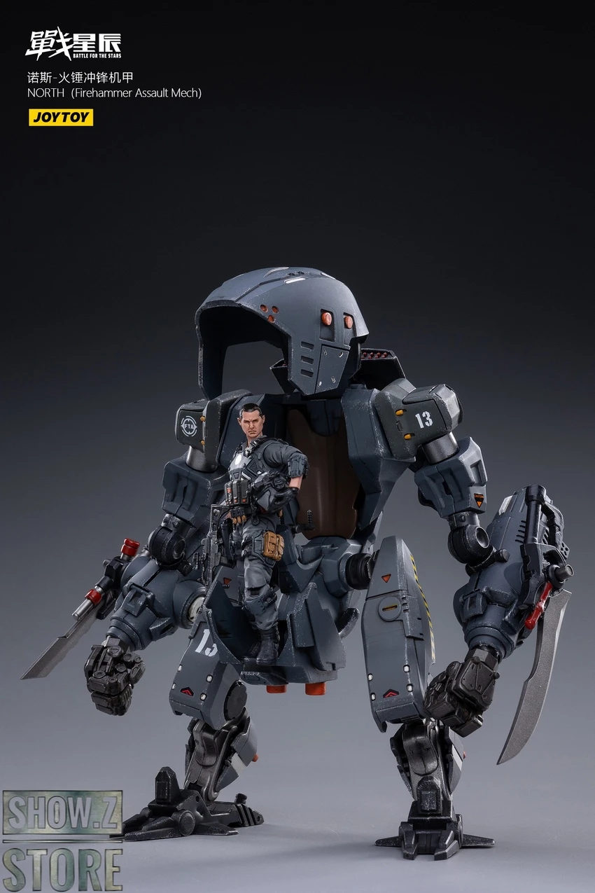 JoyToy Source 1/18 NORTH Firehammer Assault Mech W/ Pilot 13 JoyToy Source 1/18 NORTH Firehammer Assault Mech W/ Pilot - Image 11