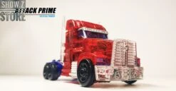 APC Toys APC-001 Attack Prime TFP Optimus Prime Clear Version W/ Black Wheels -Prime Collectibles Store 192d57d507