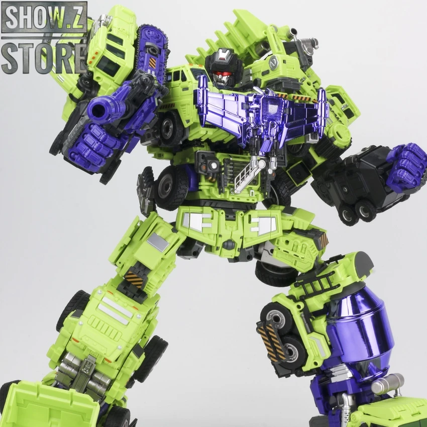 Generation Toy GT-99 Gravity Builder Devastator Metallic Painted Limited Version W/ Upgrade Kit 12 Generation Toy GT-99 Gravity Builder Devastator Metallic Painted Limited Version W/ Upgrade Kit - Image 10