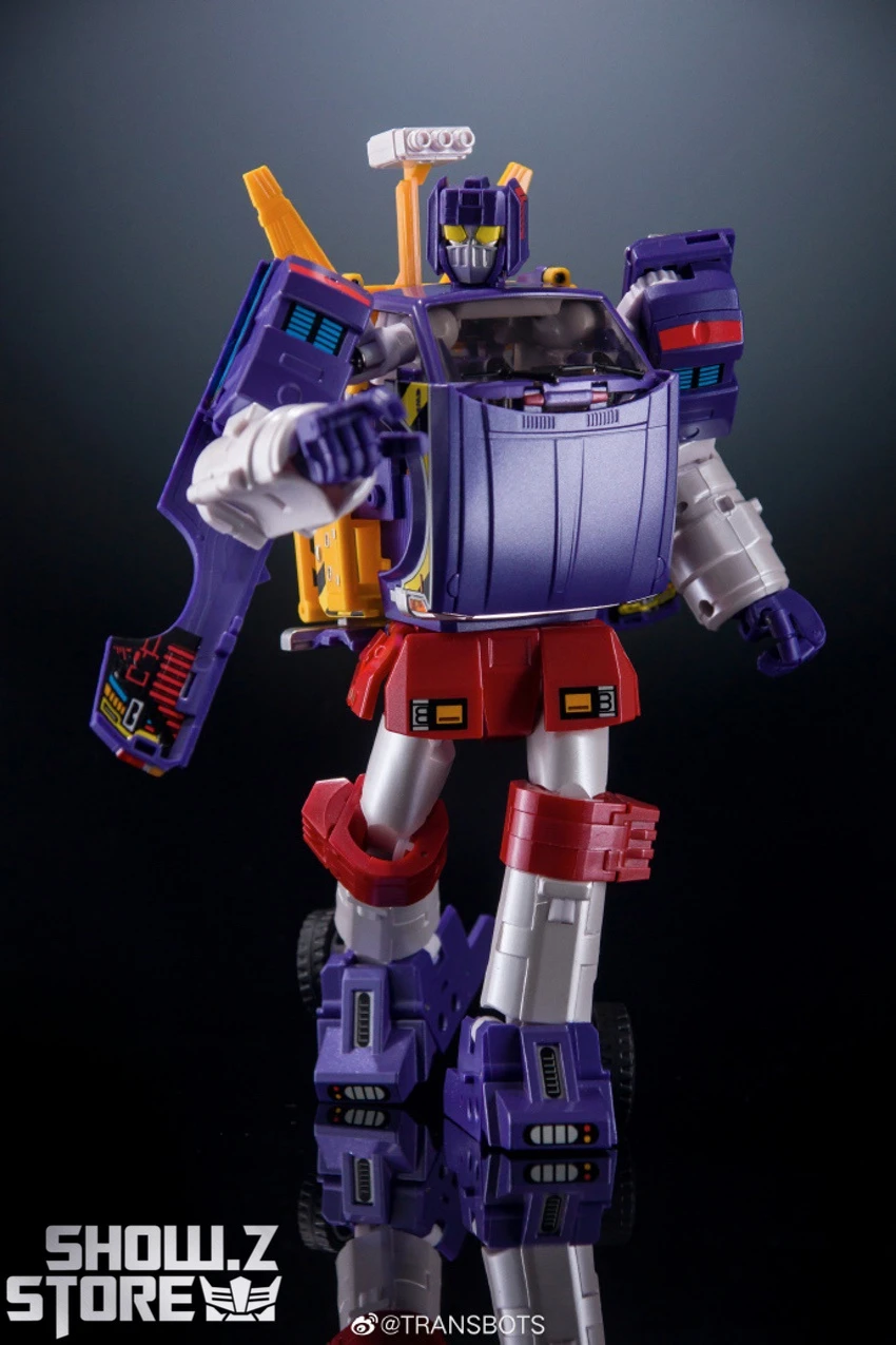 XTransbots MX-9B Paean Hoist Diamond Blue Version 10 XTransbots MX-9B Paean Hoist Diamond Blue Version - Image 8