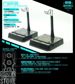 SNAP Remote Smoke Display Stand W/ LED Gold Version -Prime Collectibles Store 1af85cdaaf