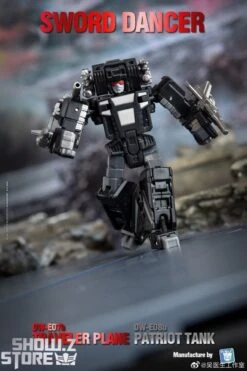 Dr.Wu Sword Dancer Slamdance DW-E07B Traveler Plane Raindance & DW-E08B Patriot Tank Grandslam Set Of 2 Black Version -Prime Collectibles Store 1ba850cb4f