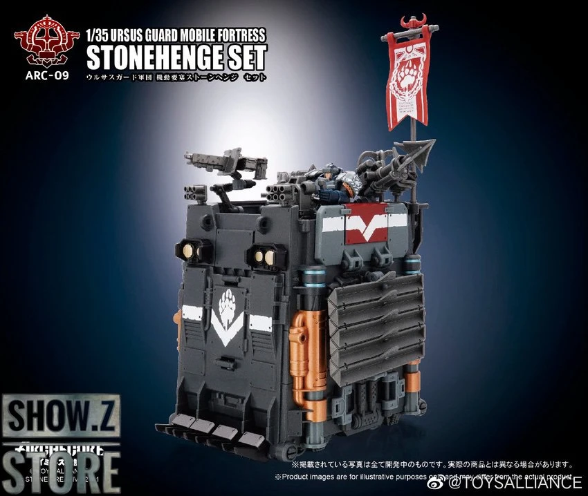 Toys Alliance ARC-09 Ursus Guard Mobile Fortress Stonehenge Set 6 Toys Alliance ARC-09 Ursus Guard Mobile Fortress Stonehenge Set - Image 4