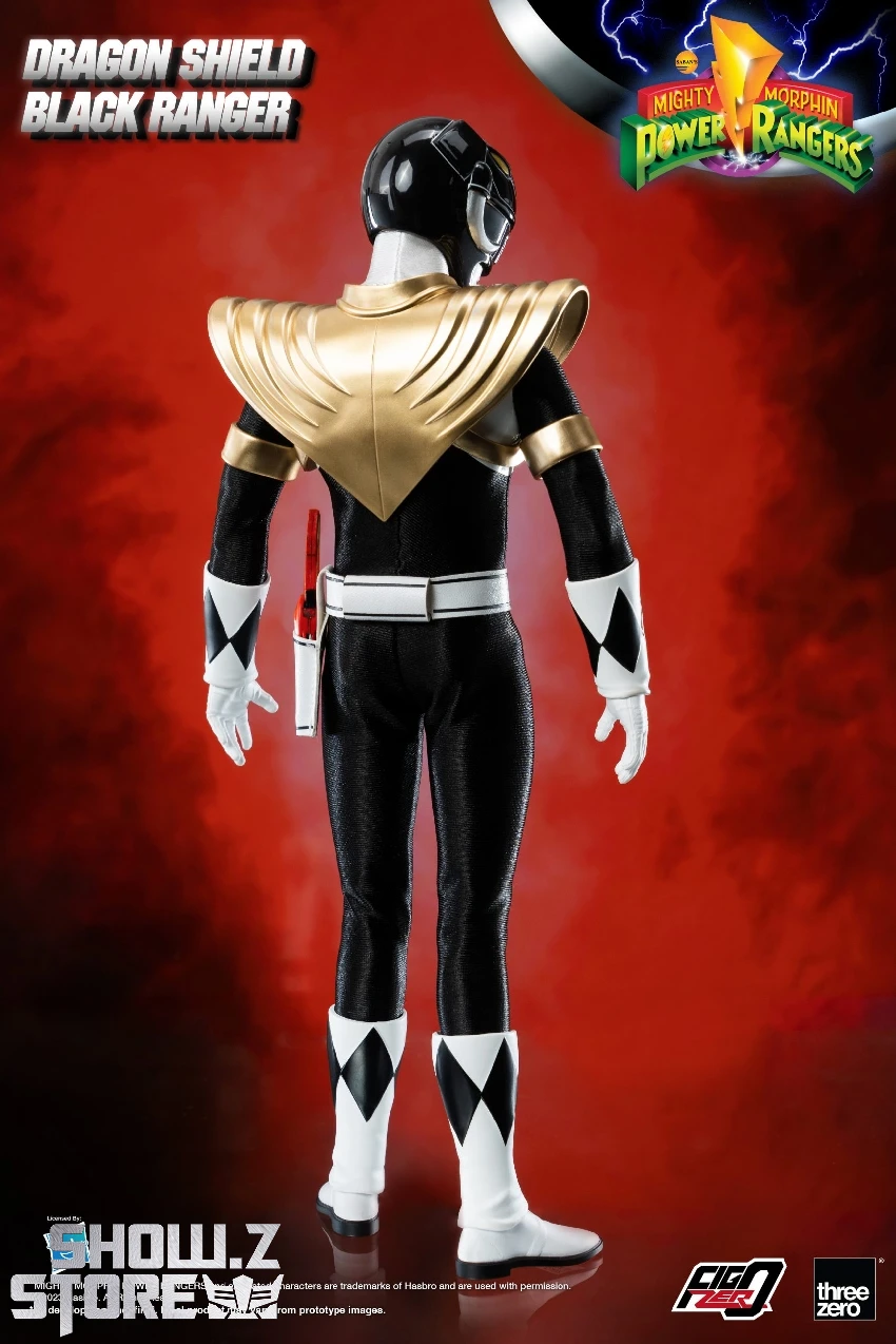 Threezero & Hasbro FigZero 1/6 3Z05910W0 Dragon Shield Black Ranger 16 Threezero & Hasbro FigZero 1/6 3Z05910W0 Dragon Shield Black Ranger - Image 14