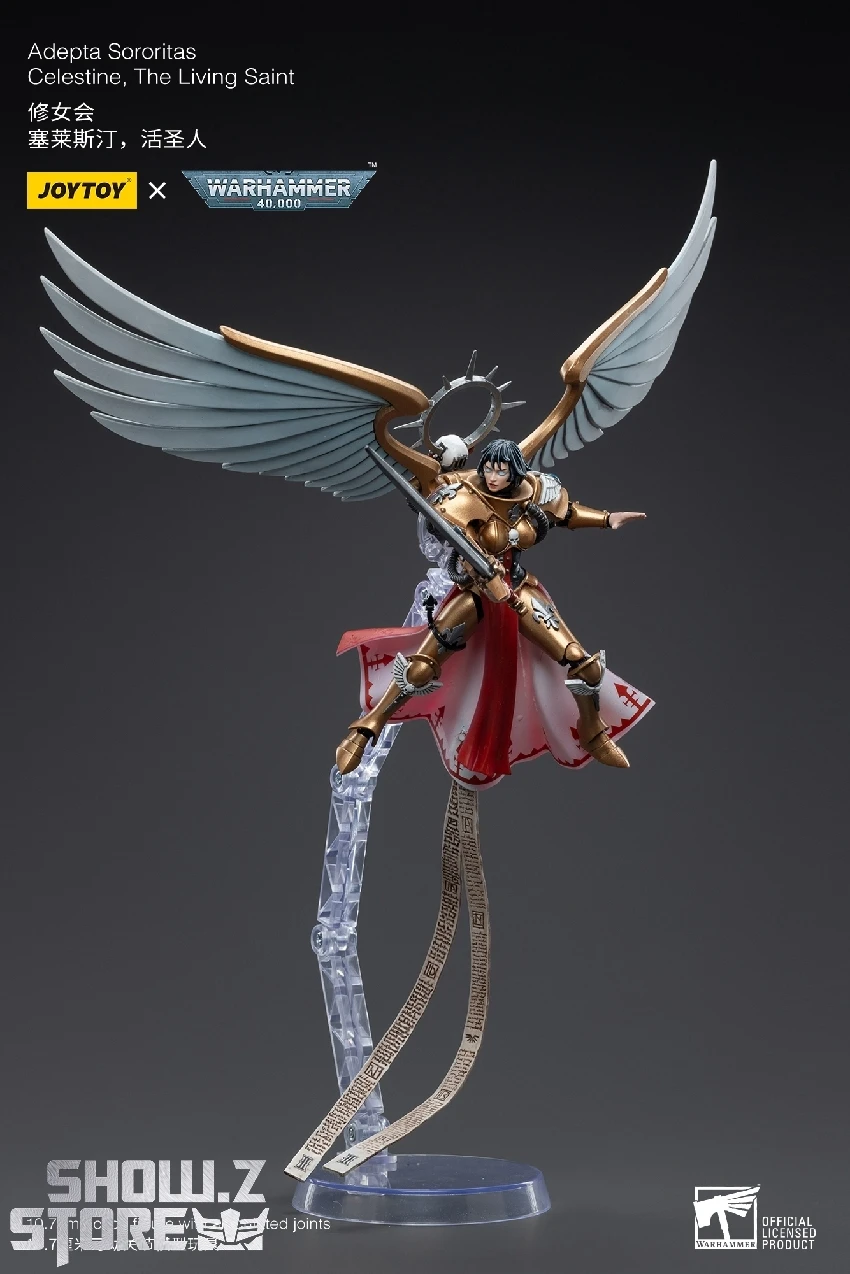 JoyToy Source 1/18 Warhammer 40K Adepta Sororitas Celestine The Living Saint 11 JoyToy Source 1/18 Warhammer 40K Adepta Sororitas Celestine The Living Saint - Image 9