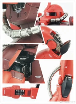 Metal Soldier MS 1/100 MS-06S MS06S Char's Zaku II Side 3 Side3 Red Comet Gundam Mobile Suit -Prime Collectibles Store 1e7b1a1845