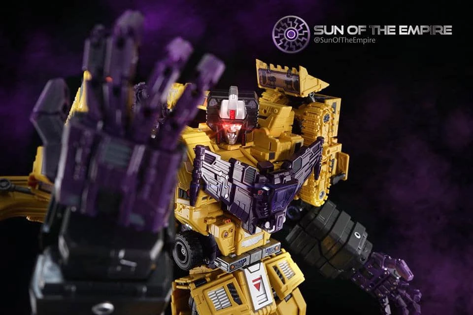 Toyworld TW-C07B Constructor Devastator Yellow Set Of 6 5 Toyworld TW-C07B Constructor Devastator Yellow Set Of 6 - Image 3